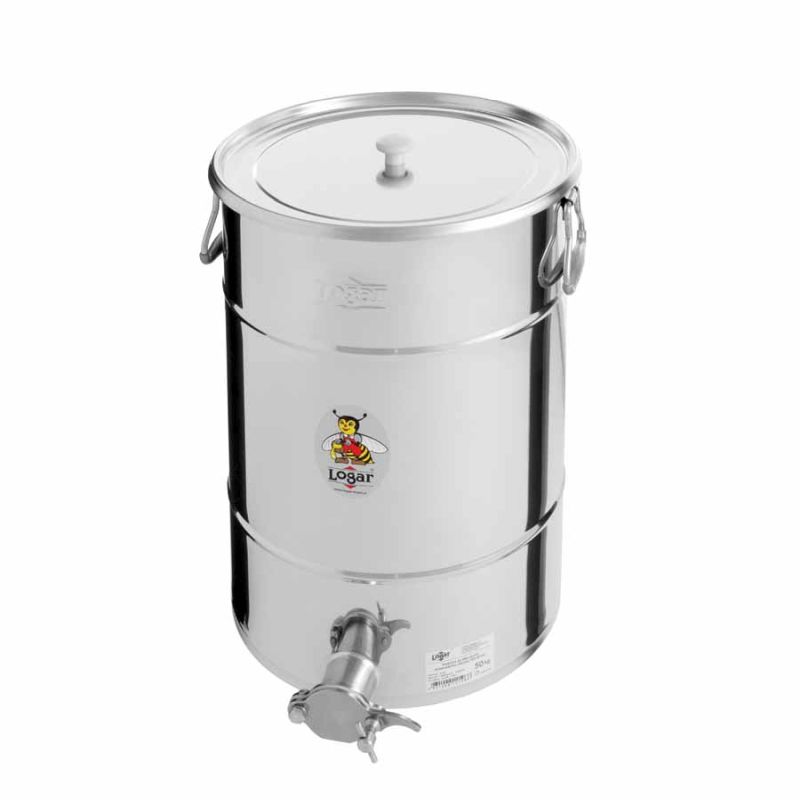 Logar Abfüllbehälter 50 kg mit Honighahn